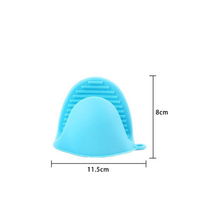 Cặp nhấc xoong nồi silicon mỏ vịt chịu nhiệt cao có móc treo tiện dụng cho nhà bếp – Dụng cụ bắt xoong nồi, đồ nóng bằng silicon nhỏ gọn tiện dụng