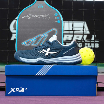 Giày Pickleball, cầu lông XP Xampo Max mẫu mới đế kếp chống xoắn - Hàng chính hãng