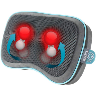 Gối massage shiatsu 3D cao cấp công nghệ GEL – Pin sạc HoMedics GST-550HRC-EU- Hàng chính hãng