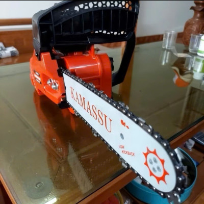 Máy cưa xích kamassu 2500RS - Máy Cưa Xích Chạy Xăng Kamasssu KM 2500rs Cưa Mini,Cưa cụt Lam 30mm