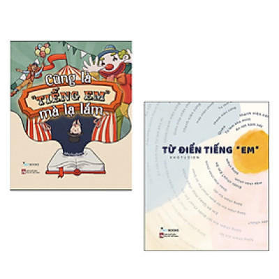 Combo sách Tư Duy Kĩ Năng Sống: Cũng Là “Tiếng Em” Mà Lạ Lắm+ Từ Điển Tiếng “Em”/Tặng Bookmark Haapy Life