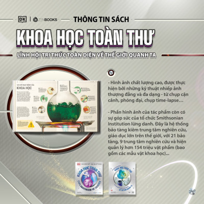 (Bìa Cứng, In Màu) KHOA HỌC TOÀN THƯ - Explanatorium of Science - Robert Winston - Zenbooks