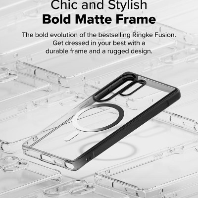 Ốp lưng dành cho Samsung Galaxy S25 Ultra RINGKE Fusion Bold Magnetic - Hàng Chính Hãng