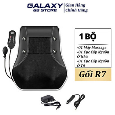 Gối Massage Cổ Vai Gáy Hồng Ngoại (loại 1 ) - Máy Massage 20 bi cao cấp thế hệ mới bản nâng cấp siêu xịn