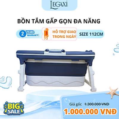 Bồn Tắm Bể Bơi Có Nắp Gập Gấp Xếp Gọn Lắp Ghép Cho Người Lớn Trẻ Em
