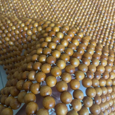 Đệm lót ghế ô tô hạt gỗ pơ mu