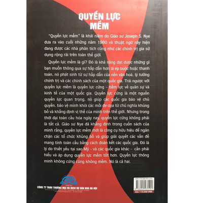 Quyền Lực Mềm - Ý Niệm Mới Về Thành Công Trong Chính Trị Thế Giới(14)