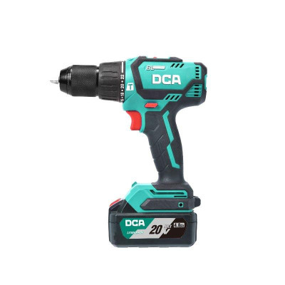 MÁY KHOAN BÚA KHÔNG CHỔI THAN DÙNG PIN 20V/4.0AHX2 DCA ADJZ05-13EM - HÀNG CHÍNH HÃNG