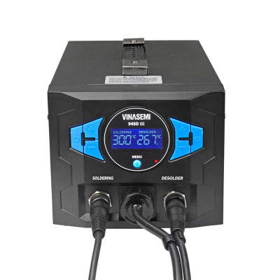 Vinasemi 948D-III Máy Hút Chì Linh Kiện + Trạm Hàn Điều Chỉnh Nhiệt Độ 110W, 220VAC, 200-480°C