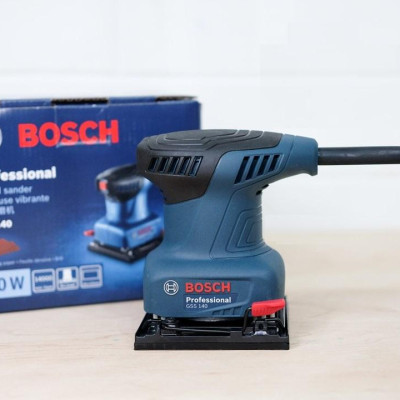 MÁY CHÀ NHÁM VUÔNG 220W (101X112MM) BOSCH GSS 140 - HÀNG CHÍNH HÃNG