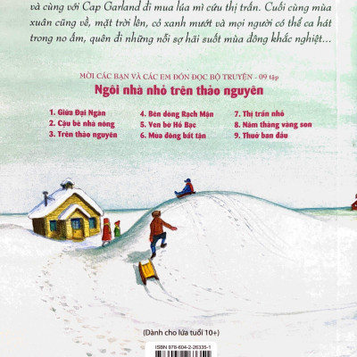 Ngôi Nhà Nhỏ Trên Thảo Nguyên Tập 6: Mùa Đông Bất Tận (Tái Bản 2019)