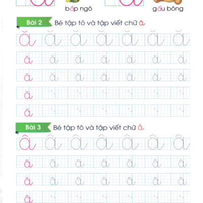Luyện Tay Cầm Bút - Tập Tô Chữ Cái (ABB)