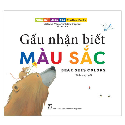 Cùng gấu khám phá -The Bear Books - Gấu nhận biết màu sắc - Bear see colors