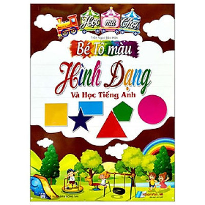 Bé Tô Màu Hình Dạng Và Học Tiếng Anh
