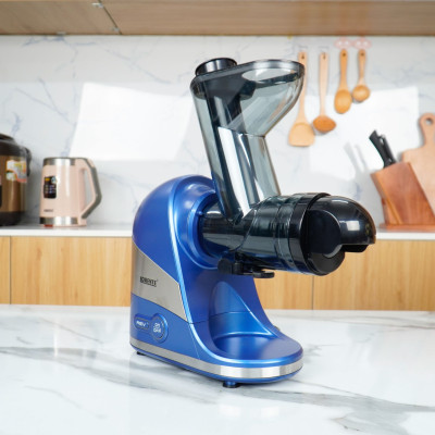 Máy ép chậm trục ngang cao cấp lõi đồng công suất khủng 450W Lorente dùng được cho cả quán, ép rau củ quả...-Hàng chính hãng