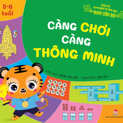 Combo Càng Chơi Càng Thông Minh - Giúp Bé Rèn Luyện Tư Duy Qua 1600 Câu Đố (4 Cuốn)