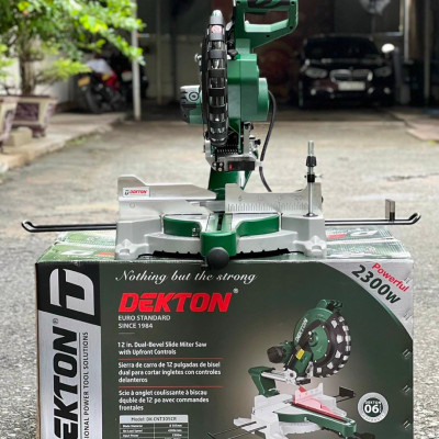 MÁY CẮT NHÔM THANH TRƯỢT NGHIÊNG 2300W 305MM  DK-CNT305CR DEKTON - HÀNG CHÍNH HÃNG