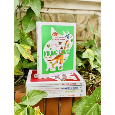 Sách - Bách khoa thư tiểu học Larousse - Khủng long (Bìa cứng) - Nhã Nam Official