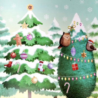 Sách Bóc Dán Dành Cho Bé Gái - Giáng Sinh Lung Linh