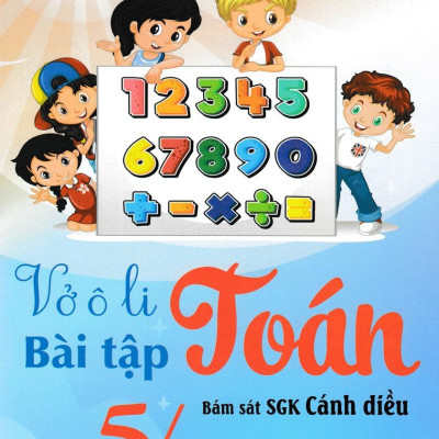 Sách - Vở Ô Li Bài Tập Toán 5/2 (Bám Sát SGK Cánh Diều)