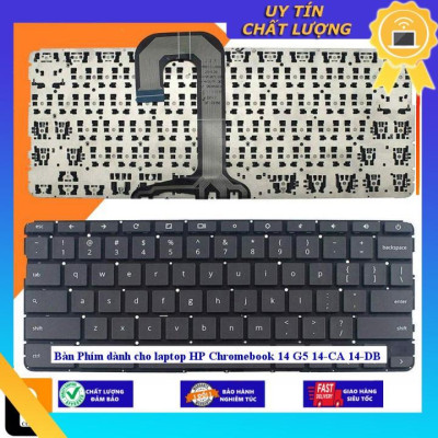 Bàn Phím dùng cho laptop HP Chromebook 14 G5 14-CA 14-DB - MÀU ĐEN - Hàng Nhập Khẩu New Seal