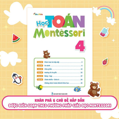 Học Toán Montessori - Phát triển trí tuệ 4+