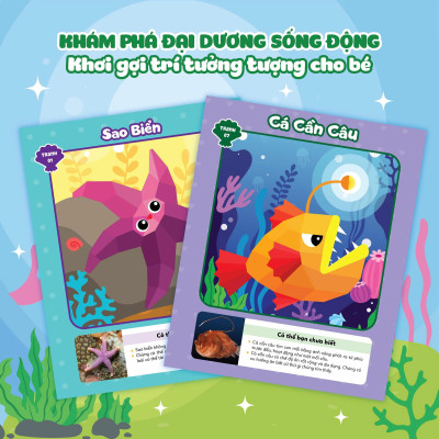 Sách - Ghép Hình Sticker 3D - Đại Dương 02