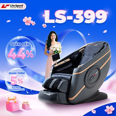 Ghế Massage Toàn Thân Lifesport LS-399, Ghế Massage Có Hệ Thống Điều Khiển Bằng Giọng Nói Thông Minh