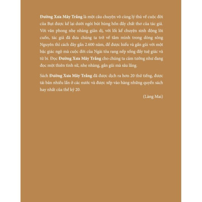 Đường Xưa Mây Trắng - Theo Gót Chân Bụt (Tái bản năm 2024) (Bìa mềm)