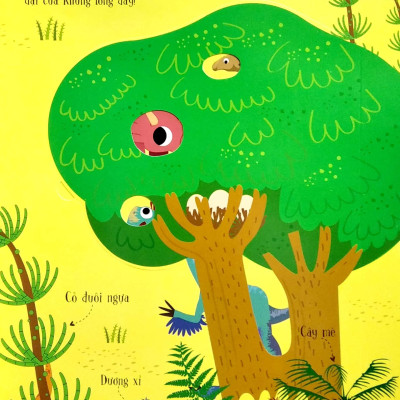 Lift-The-Flap - Lật Mở Khám Phá - Dinosaurs - Thế Giới Khủng Long