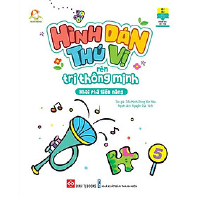 Sách - Hình Dán Thú Vị, Rèn Trí Thông Minh - Phát Triển Tư Duy Cho Trẻ - Chọn Lẻ 10 Chủ Đề - Đinh Tị Books