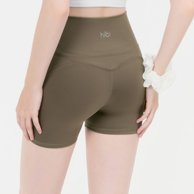 Quần đùi tập Yoga Gym Hibi Sports QS209 Kiểu lưng cao tôn dáng, chất vải cao cấp