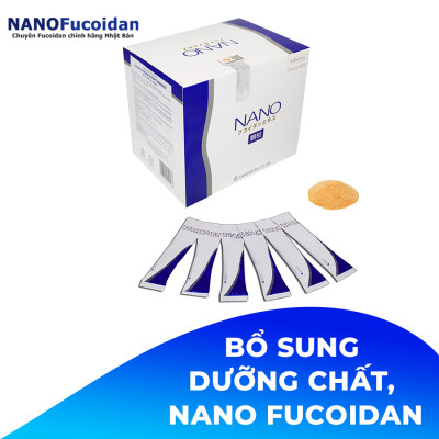 Combo Thực Phẩm Chức Năng Nano Fucoidan Hộp 30 Gói Và Viên Thể Nấm Agaricus Hộp 300v Của Nhật Bản, Phòng Và Hỗ Trợ Điều Trị Ung Thư, Cải Thiện Tình Trạng Sức Khỏe, Tăng Đề Kháng Miễn Dịch, Đường Huyết, Tình Trạng Viêm Dạ Dày, Tá Tràng
