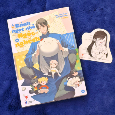 Sách - Bánh Ngọt Nhỏ Ngốc Nghếch - Tập 1 - Tặng Kèm Bookmark Chibi