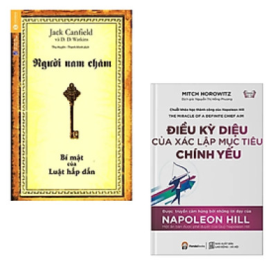 Combo 2 cuốn sách Kĩ Năng Làm Việc : Người Nam Châm (Tái Bản 2019) + Điều Kỳ Diệu Của Xác Lập Mục Tiêu