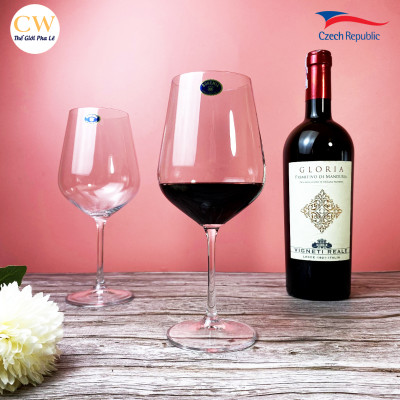 Ly Rượu Vang Pha Lê Tiệp Khắc Crystalite Bohemia Strix 580ml