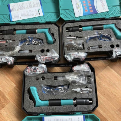 Máy bắn đinh bê tông thế hệ mới, Súng bắn đinh hạt nổ tặng kèm 50 đinh 