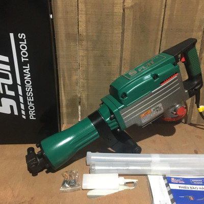 Máy đục bê tông SFUN 0885 1800W 30mm chuyên đục phá, đục nền, đục đá, đục bê tông