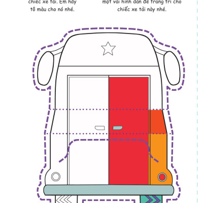 Cắt, Gấp, Tô Màu - Các Loại Phương Tiện