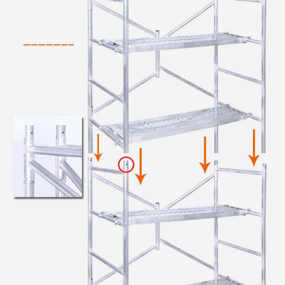 Giàn Giáo Hợp Kim Cho Công Trình, Dễ Dàng Sử Dụng, Tích Hợp Ghép Nối, Chính Hãng NIKITA