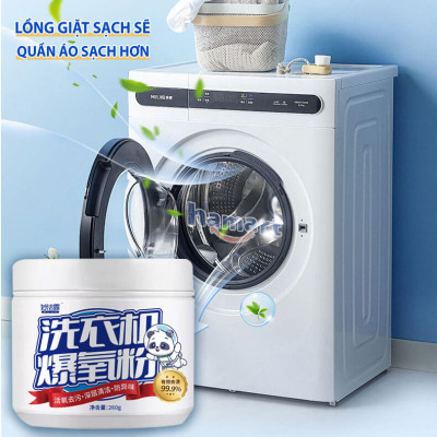 Hộp 260g Bột Tẩy Lồng Máy Giặt Hamart Vệ Sinh Sạch Diệt Nấm Mốc Vi Khuẩn Đa Năng Chất Lượng Cao