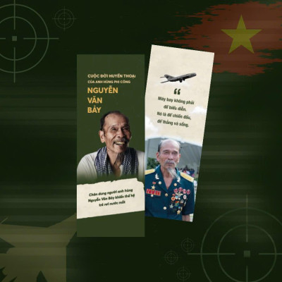 Sách - Cánh Chim Bất Tử - Câu Chuyện Về Người Phi Công Huyền Thoại Nguyễn Văn Bảy - Phiên Bản Kỷ Niệm 80 Năm - Tặng Kèm Bookmark + Postcard