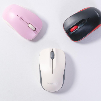 Chuột Máy Tính Không Dây - Newmen F116 - Màu Đen Đỏ