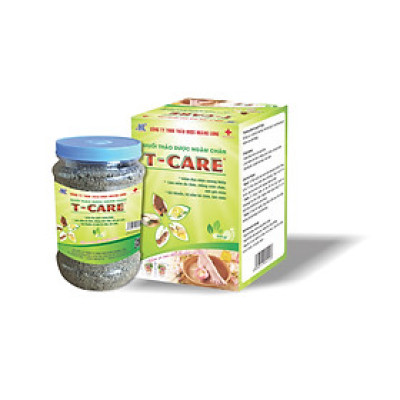 Muối Thảo Dược Ngâm Chân T-Care 600gr (Chứa bốn loại thảo dược và muối khoáng, là phương pháp hỗ trợ trị liệu đông y cổ truyền, chăm sóc toàn diện sức khỏe và đôi chân của bạn)