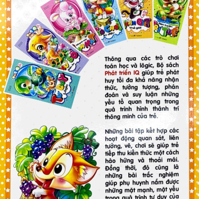 Phát Triển Iq Cho Trẻ Em - Nhận Biết Thế Giới (Tái Bản 2019)