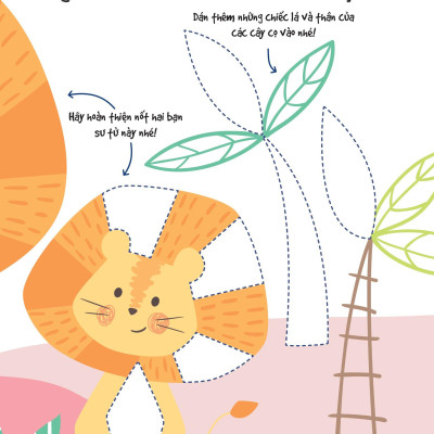 Dán Hình Siêu Đáng Yêu - Các Em Bé Động Vật