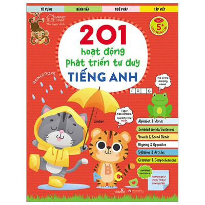Sách - 201 Hoạt Động Phát Triển Tư Duy - Tiếng Anh