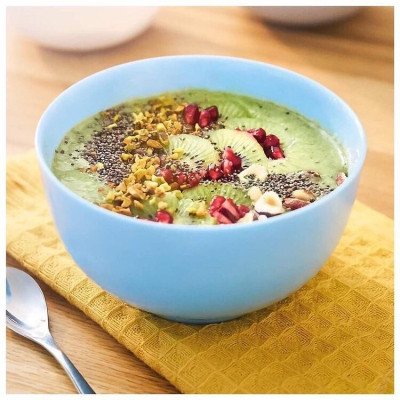 Bộ 4 bát tô thủy tinh Luminarc Diwali 14.5cm màu xanh dương/màu ghi P0731*4/P2017*4 | Hàng chính hãng