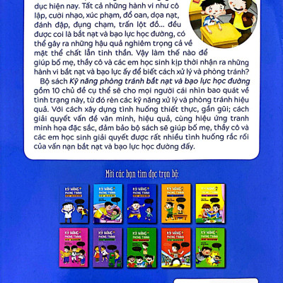 Sách Kỹ Năng Phòng Tránh Bắt Nạt Và Bạo Lực Học Đường - Mình Không Thích Bị Cười Nhạo