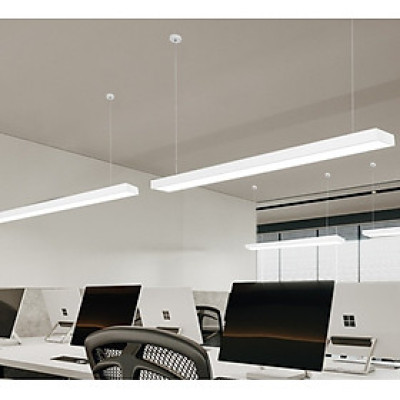 Đèn Thả Văn Phòng 8834 - Đèn Máng Thả Trần Dạng Hộp - Kích Thước 120 x 20cm - Ánh Sáng Trắng